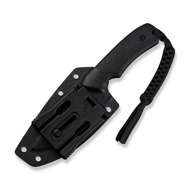 CIVIVI Gander Black Canvas Micarta Handle Stonewashed 14C28N Blade 3.63"