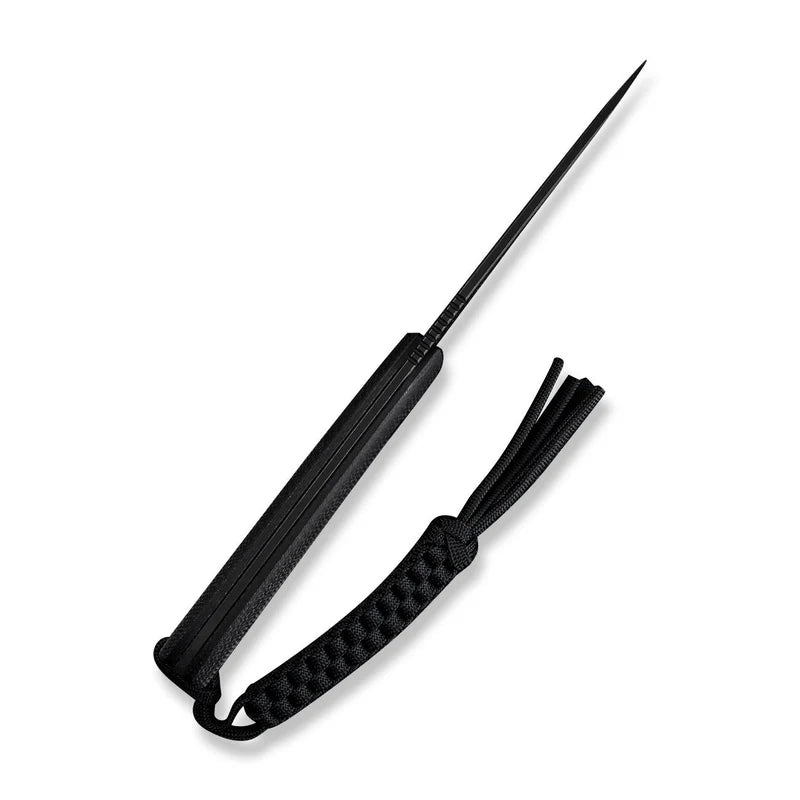 CIVIVI Gander Black Canvas Micarta Handle Stonewashed 14C28N Blade 3.63"