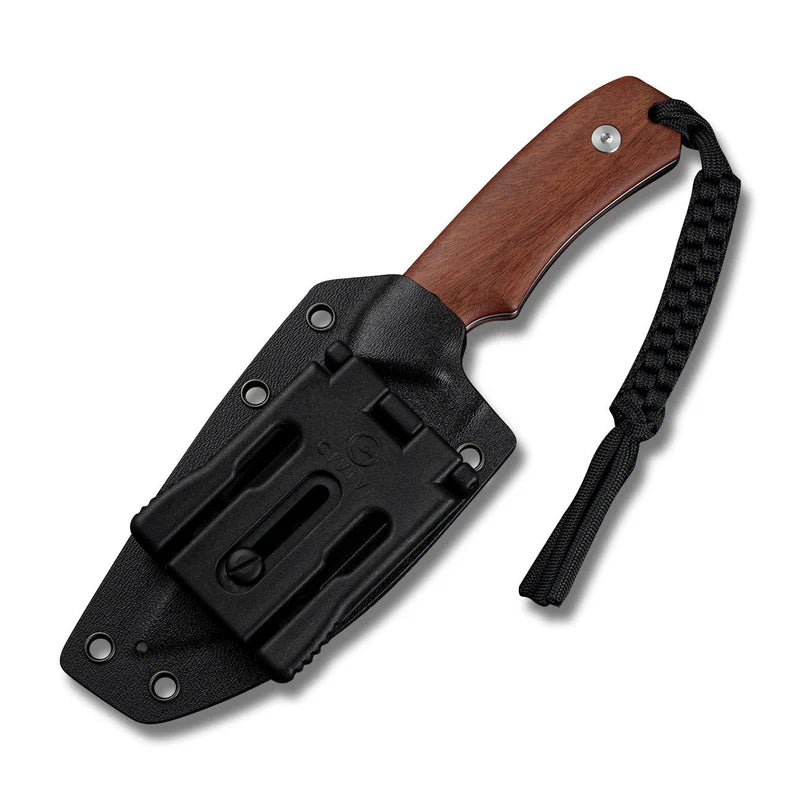 CIVIVI Gander Guibourtia Wood Handle Satin Finished 14C28N 3.63"