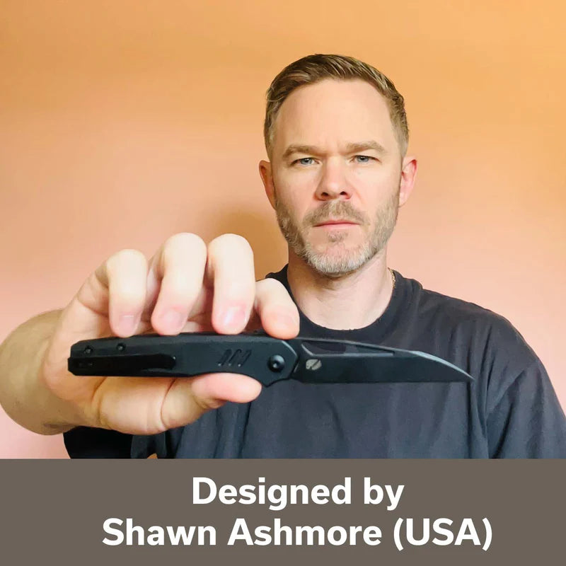 CIVIVI Guile Black G10 Handle Stonewashed 14C28N 3.25"