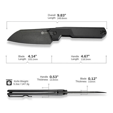 CIVIVI Hid Thumb Stud Knife