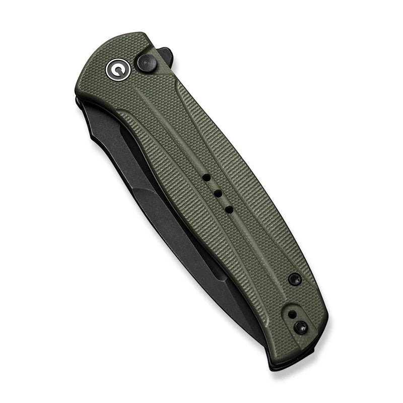 CIVIVI Incindie OD Green G10 Handle Black 14C28N Blade