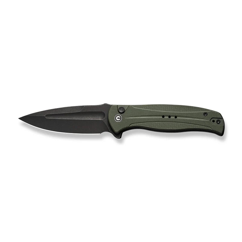 CIVIVI Incindie OD Green G10 Handle Black 14C28N Blade