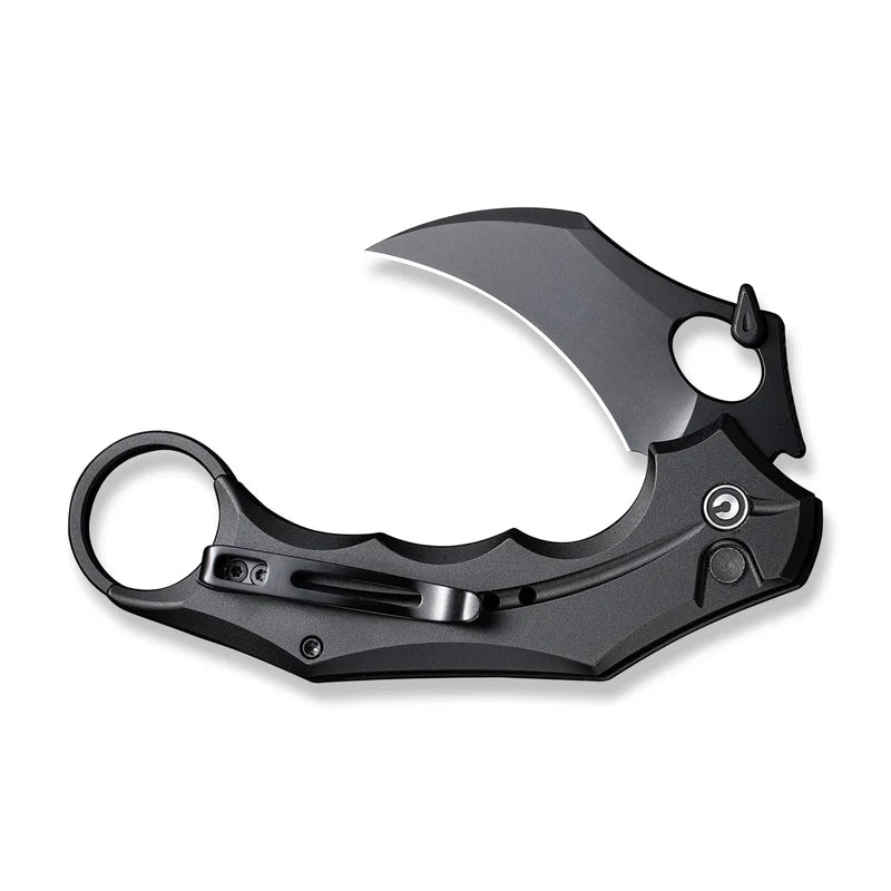 CIVIVI Incisor II Black Aluminum Handle Nitro-V Blade 2.02"