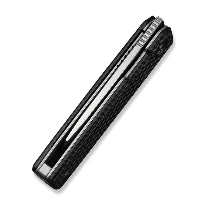 CIVIVI Kukei Twill Carbon Black G10 Handle Satin Finished Nitro-V Blade 2.02"
