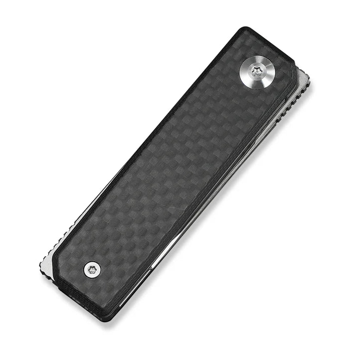 CIVIVI Kukei Twill Carbon Black G10 Handle Satin Finished Nitro-V Blade 2.02"
