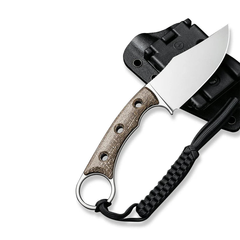 CIVIVI Midwatch Brown Micarta Handle Silver N690 Blade