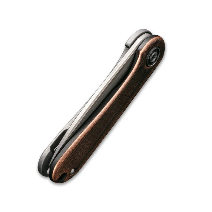 CIVIVI Mini Elementum Flipper Knife Copper Handle