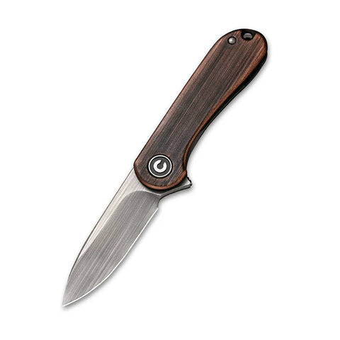 CIVIVI Mini Elementum Flipper Knife Copper Handle