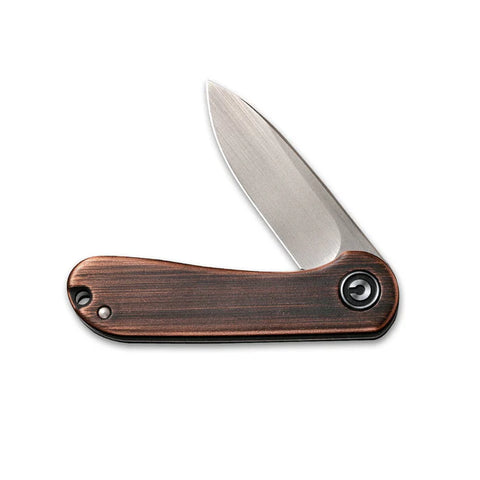 CIVIVI Mini Elementum Flipper Knife Copper Handle