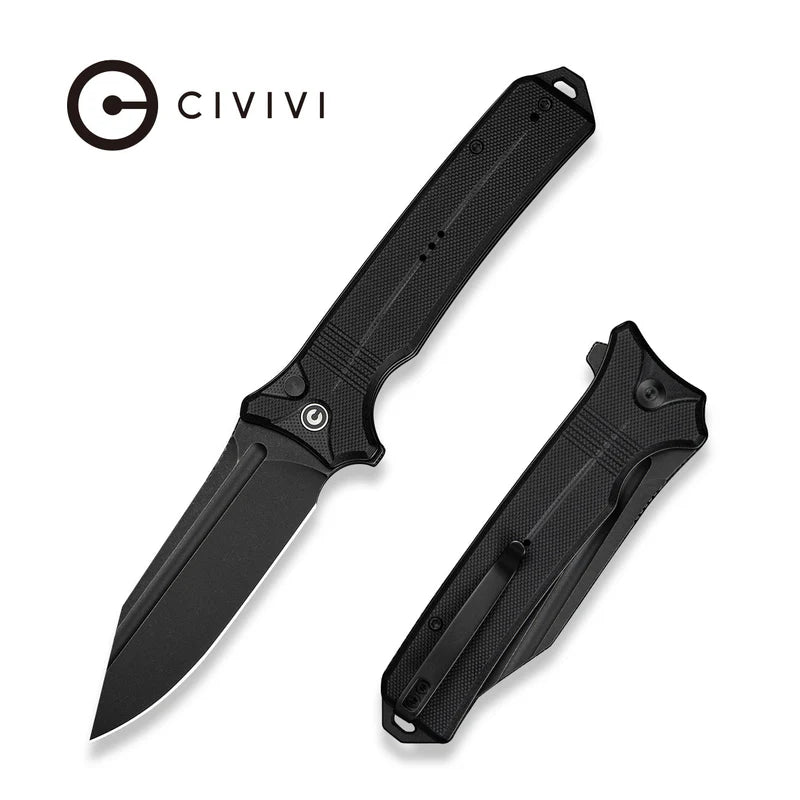 CIVIVI Neurohaptic Black G10 Handle Black Nitro-V Blade