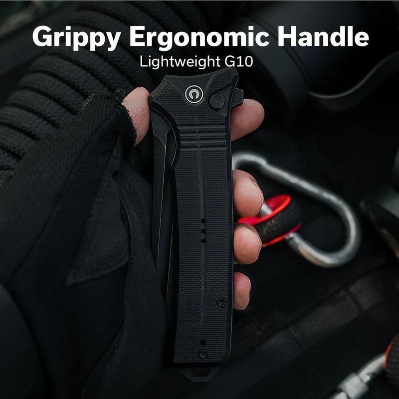 CIVIVI Neurohaptic Black G10 Handle Black Nitro-V Blade
