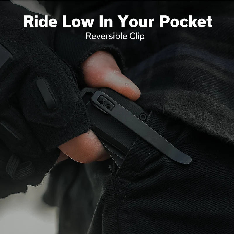 CIVIVI Neurohaptic Black G10 Handle Black Nitro-V Blade