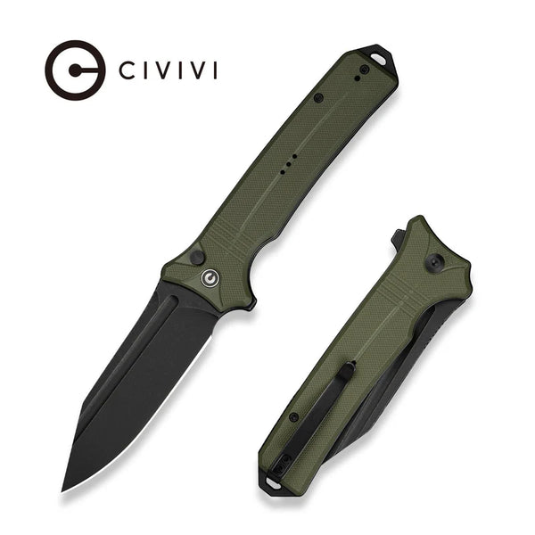 CIVIVI Neurohaptic Flipper & Button Lock Knife