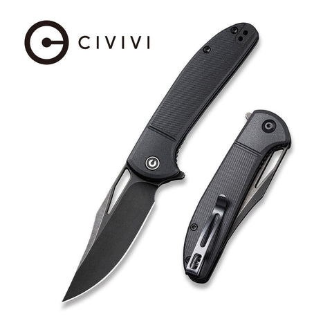 CIVIVI Ortis Flipper Knife Carbon Fiber Handle