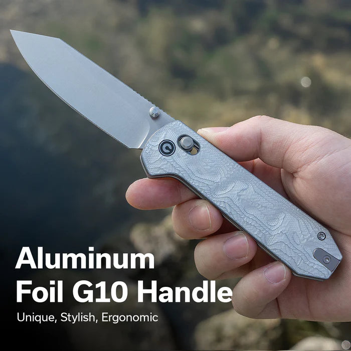 CIVIVI Over Yonder G10 Aluminum Handle Satin Finished 14C28N Blade 3.35"