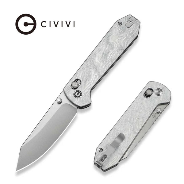 CIVIVI Over Yonder G10 Aluminum Handle Satin Finished 14C28N Blade 3.35