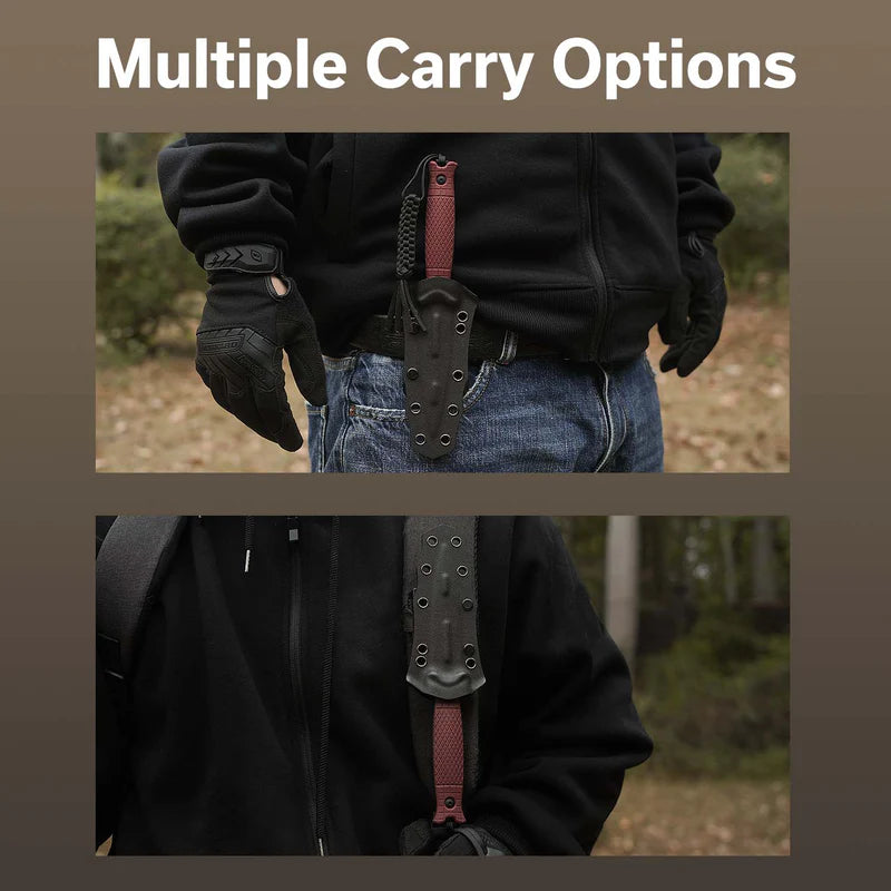 CIVIVI Perfrico Burgundy G10 Handle Black/Gray 14C28N Blade