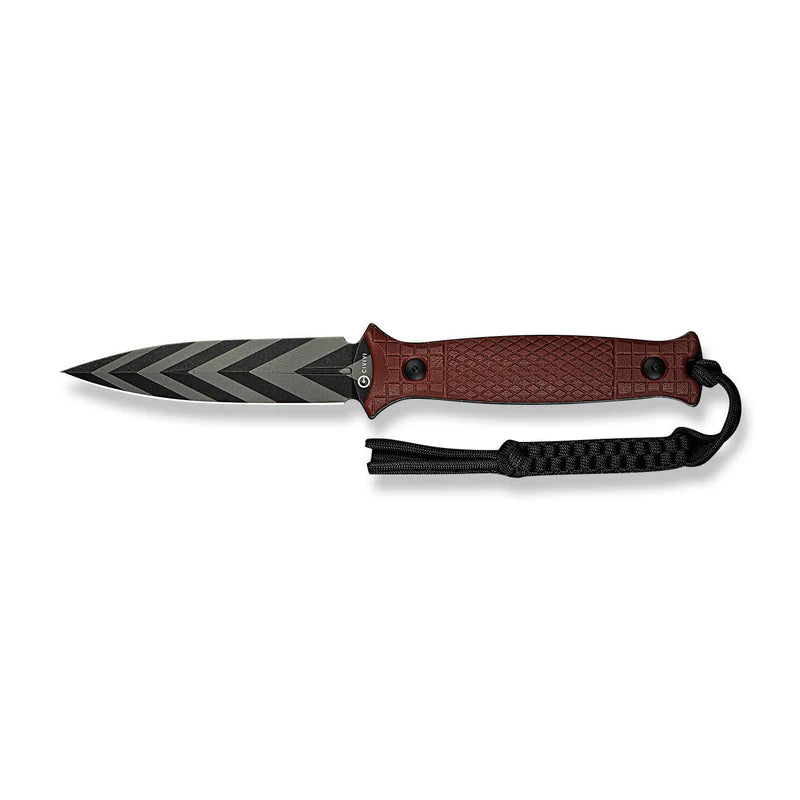 CIVIVI Perfrico Burgundy G10 Handle Black/Gray 14C28N Blade