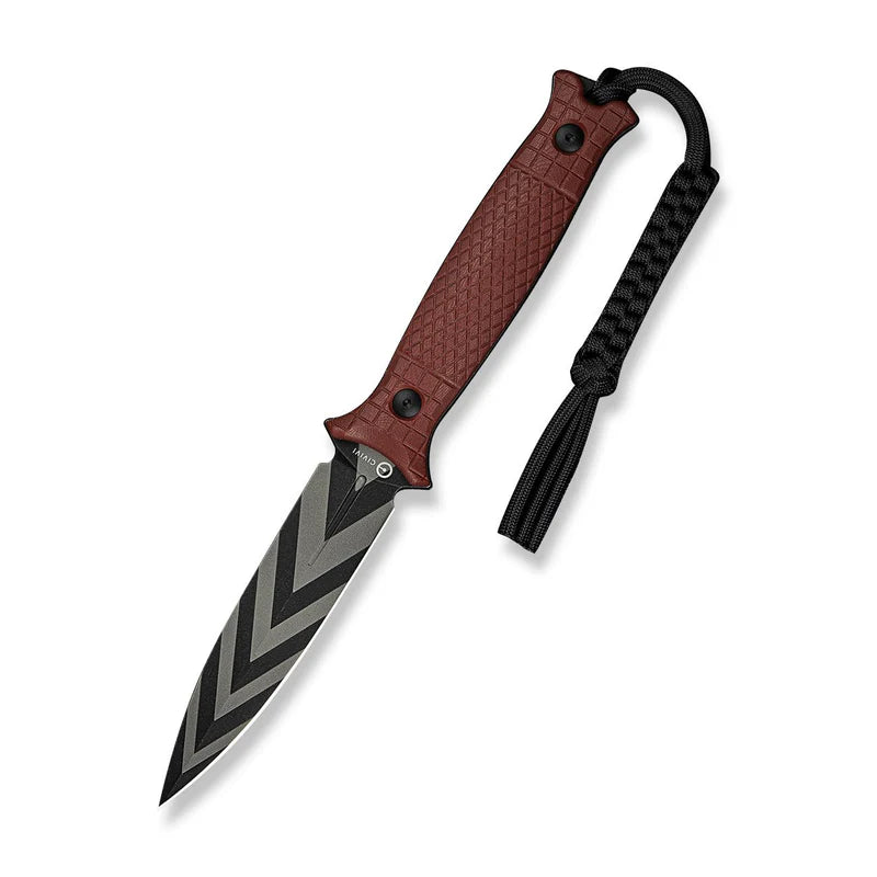 CIVIVI Perfrico Burgundy G10 Handle Black/Gray 14C28N Blade