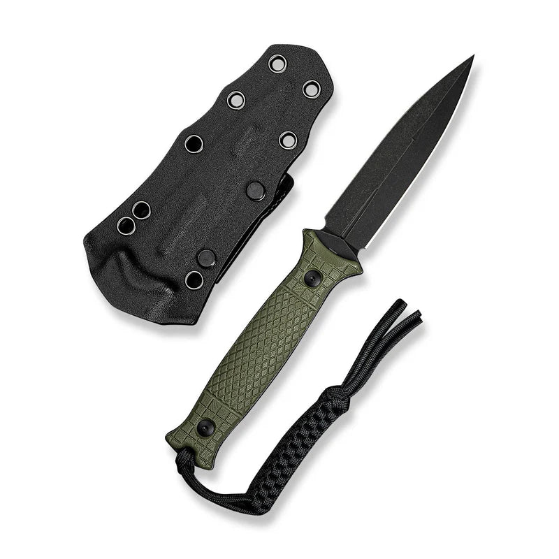 CIVIVI Perfrico Green G10 Handle Black 14C28N Blade