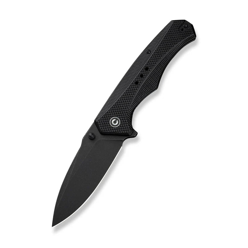CIVIVI Photonix Black Coarse G10 hANDLE STONEWASHED 14C28N Blade 3.7"