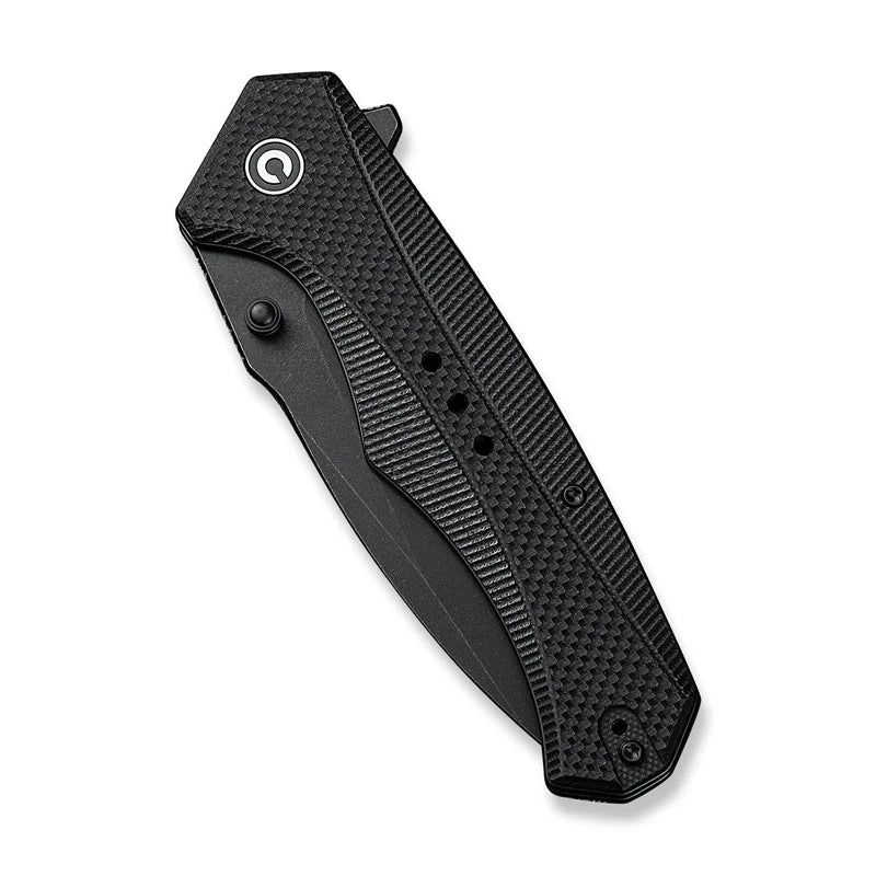 CIVIVI Photonix Black Coarse G10 hANDLE STONEWASHED 14C28N Blade 3.7"