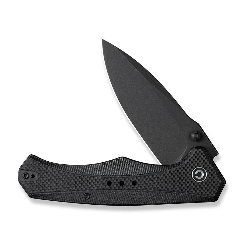CIVIVI Photonix Black Coarse G10 hANDLE STONEWASHED 14C28N Blade 3.7"