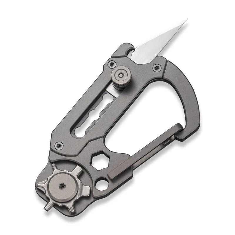 CIVIVI Polymorph Carabiner Keychain Multi-Tool 9Cr18MoV Utility Blade