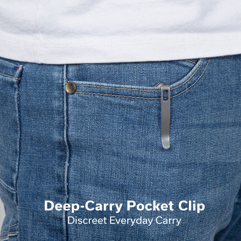 CIVIVI Pragma Prime Gray Aluminum Handle Damascus Blade 3.49"