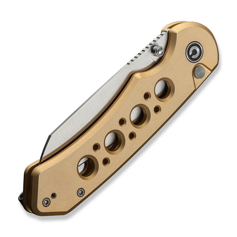 CIVIVI Pragma Prime Champagne  Aluminum Handle Satin Finished 14C28N Blade 3.49"