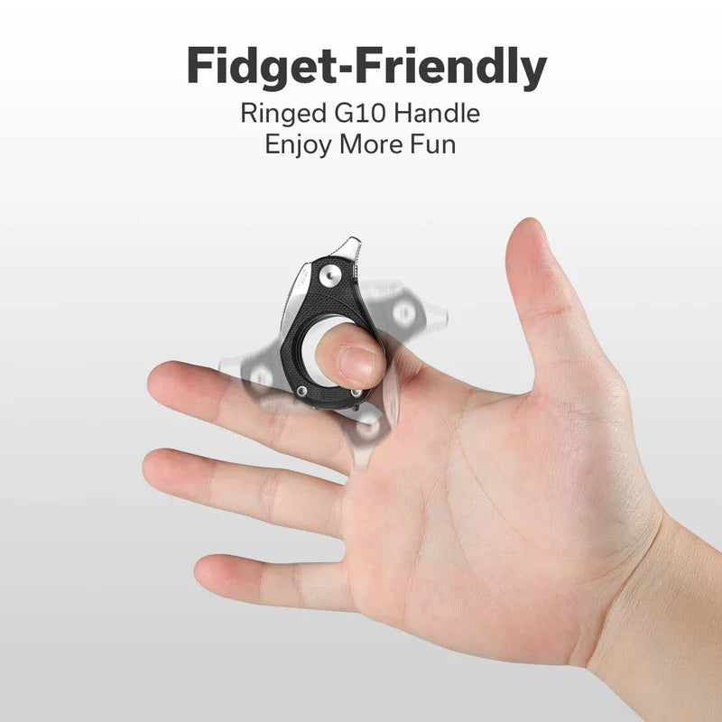 CIVIVI Pyrus Black G10 Handle Satin Finished 14C28N Blade