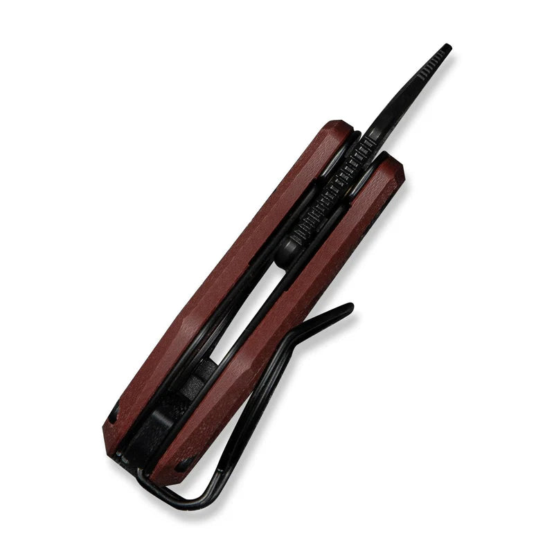 CIVIVI Pyrus Burgundy G10 Handle Black 14C28N Blade