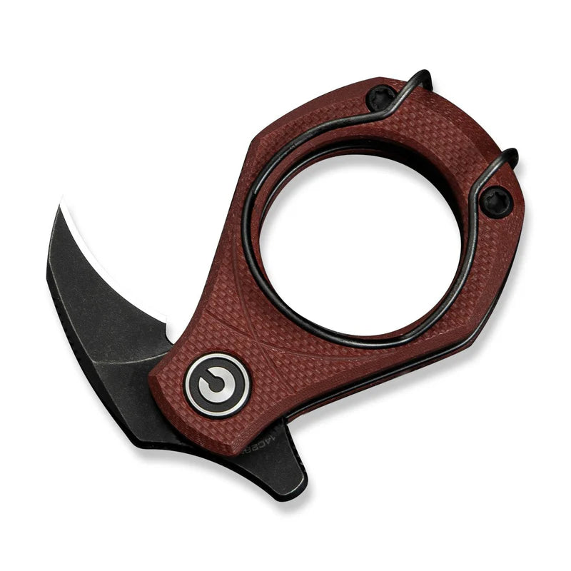 CIVIVI Pyrus Burgundy G10 Handle Black 14C28N Blade