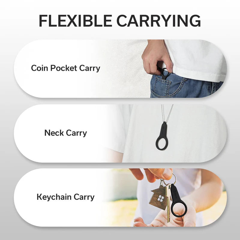 CIVIVI Quick Snip Fixed Blade 3 Pcs Mini Neck Knives Plain 6Cr13 Blade 0.68"