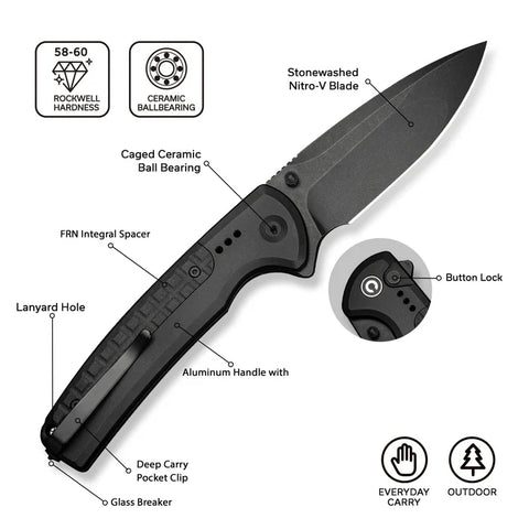 CIVIVI Sentinel Strike II Flipper Knife