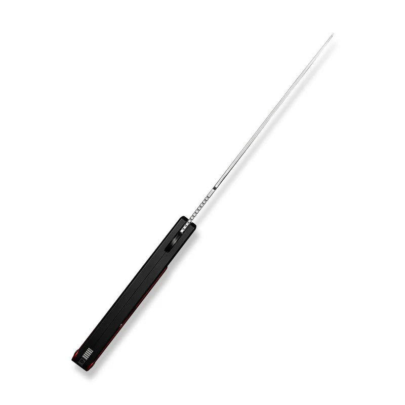 CIVIVI Shawka Black/Red Handle Satin Finished 14C28N Blade 5.81"