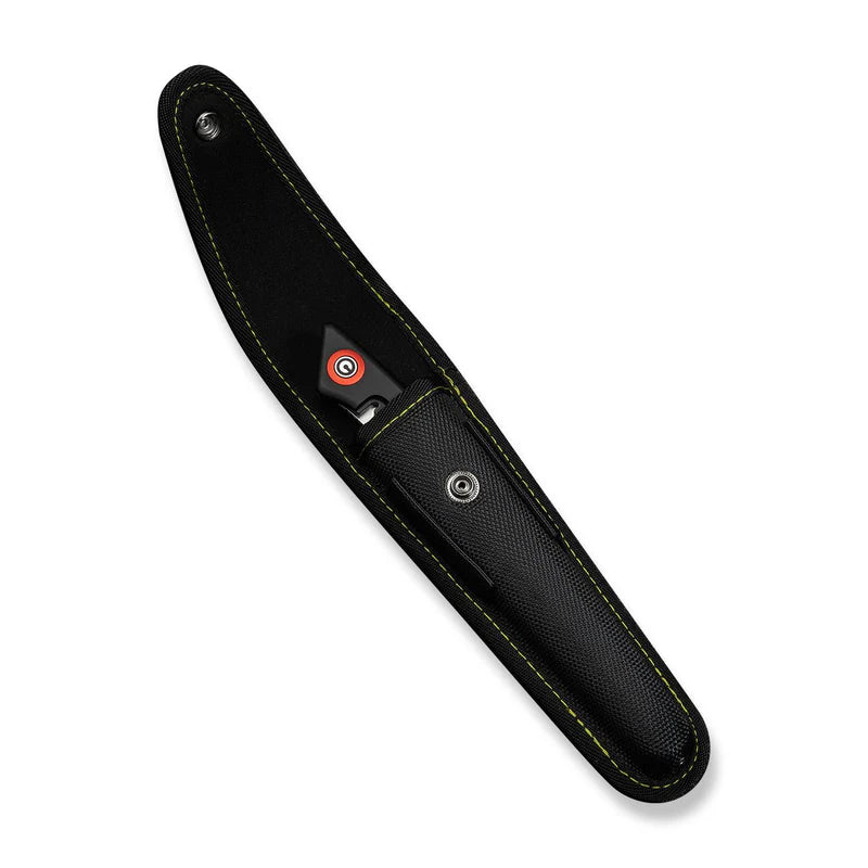 CIVIVI Shawka Black/Red Handle Satin Finished 14C28N Blade 5.81"
