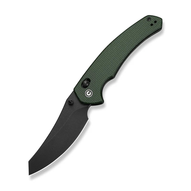 CIVIVI Sixgill Green Canvas Micarta Handle Nitro V-Blade 3.41"