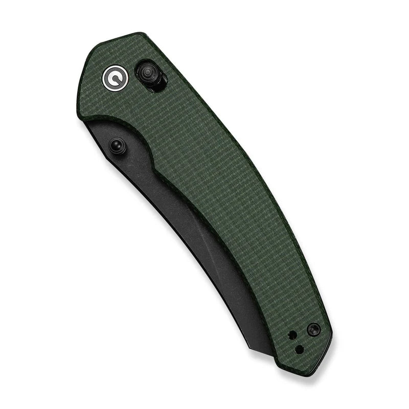 CIVIVI Sixgill Green Canvas Micarta Handle Nitro V-Blade 3.41"