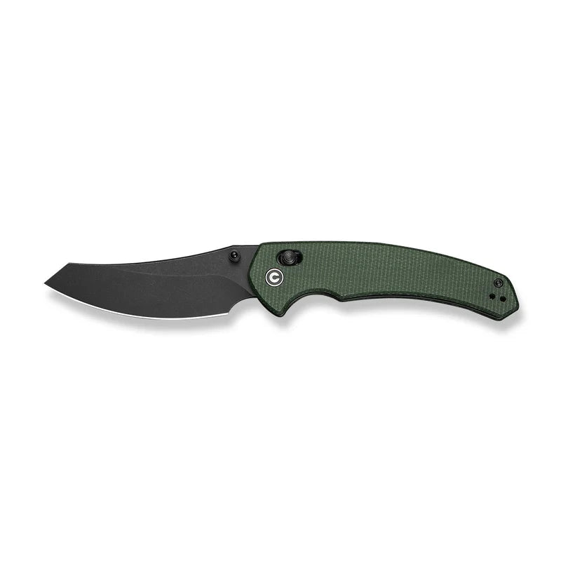 CIVIVI Sixgill Green Canvas Micarta Handle Nitro V-Blade 3.41"