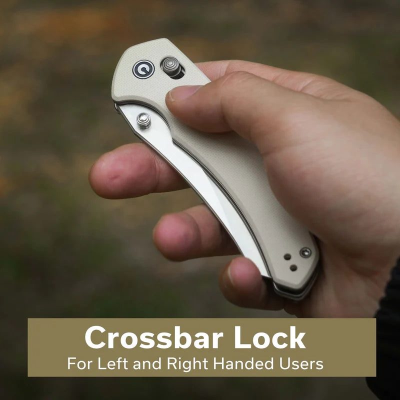 CIVIVI Sixgill Ivory G10 Satin finished Nitro V-Blade 3.41"