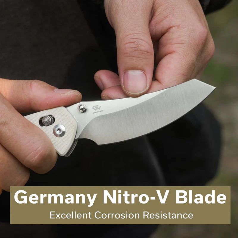 CIVIVI Sixgill Ivory G10 Satin finished Nitro V-Blade 3.41"