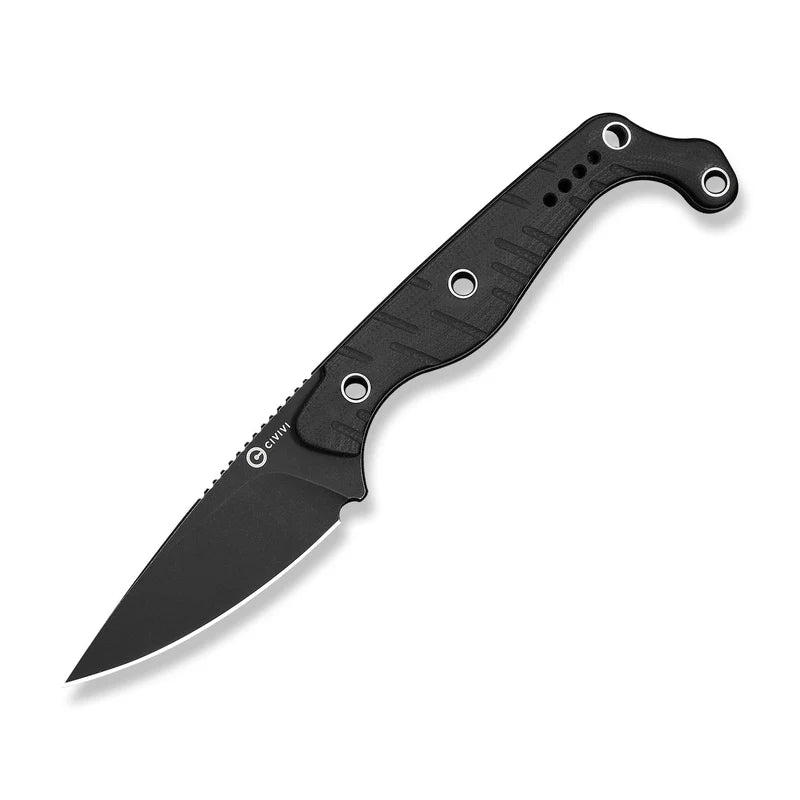 CIVIVI SŌKN Black G10 Handle Black Stonewashed Nitro-V Blade 2.82"