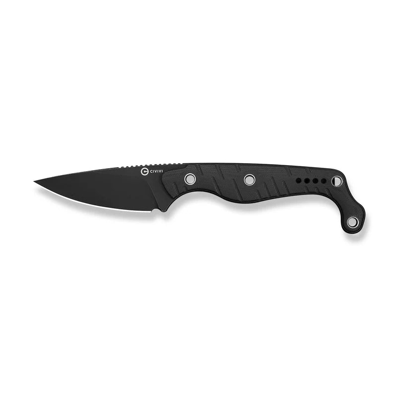 CIVIVI SŌKN Black G10 Handle Black Stonewashed Nitro-V Blade 2.82"