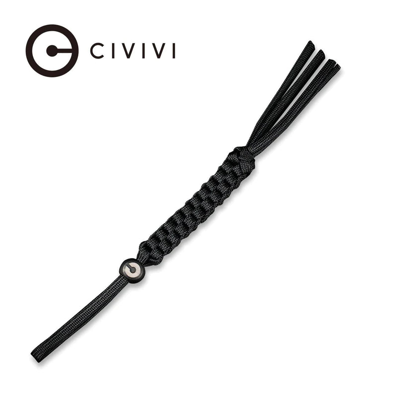 CIVIVI Sphere Tied Paracord Lanyard w/ Titanium Bead