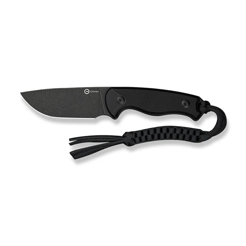 CIVIIVI Timberbark Black Handle 14C28N Blade 3.2"