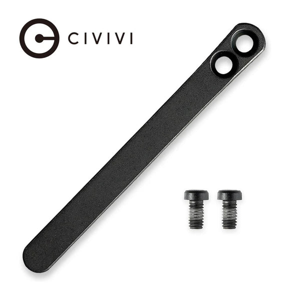 CIVIVI Titanium Pocket Clip w/ Titanium Screws