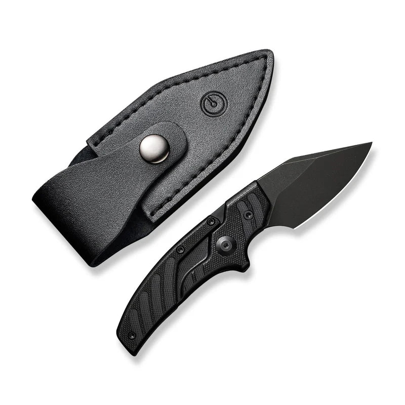 CIVIVI Typhoeus Black G10 Handle Stonewashed 14C28N Blade 2.27"