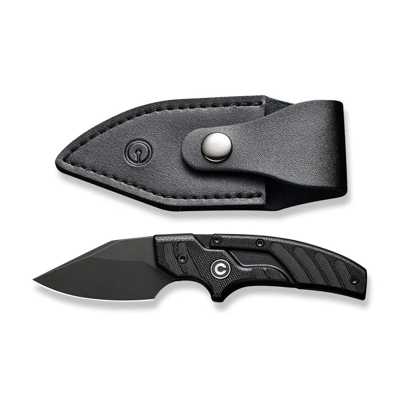 CIVIVI Typhoeus Black G10 Handle Stonewashed 14C28N Blade 2.27"